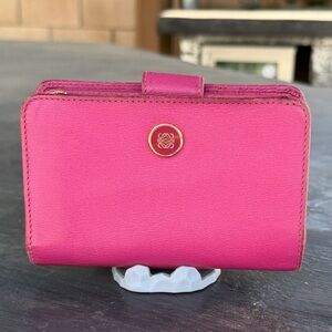 Loewe Pink Bifold Women's Wallet